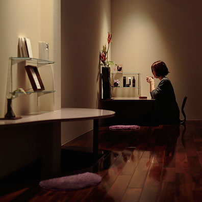 美容部門ラジェ 店内